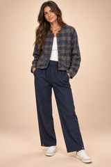 Pantalon Claire Bleu Marine