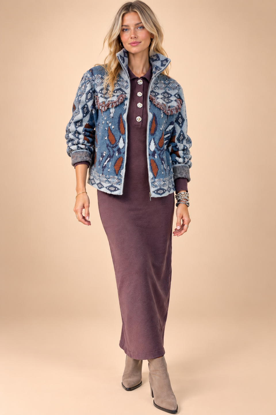 Robe Nabola moka - Image 3