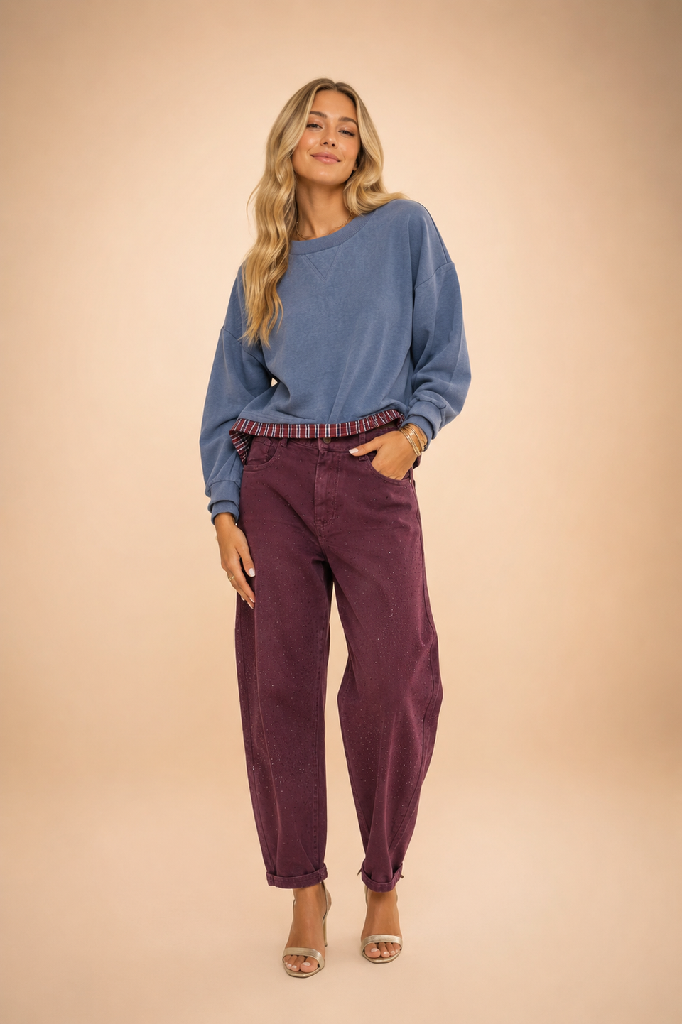 Haut Flow Denim - Image 3