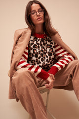 Gilet Hans Léo/Rouge