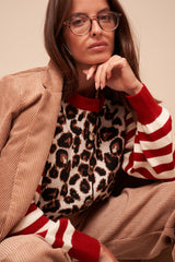 Gilet Hans Léo/Rouge