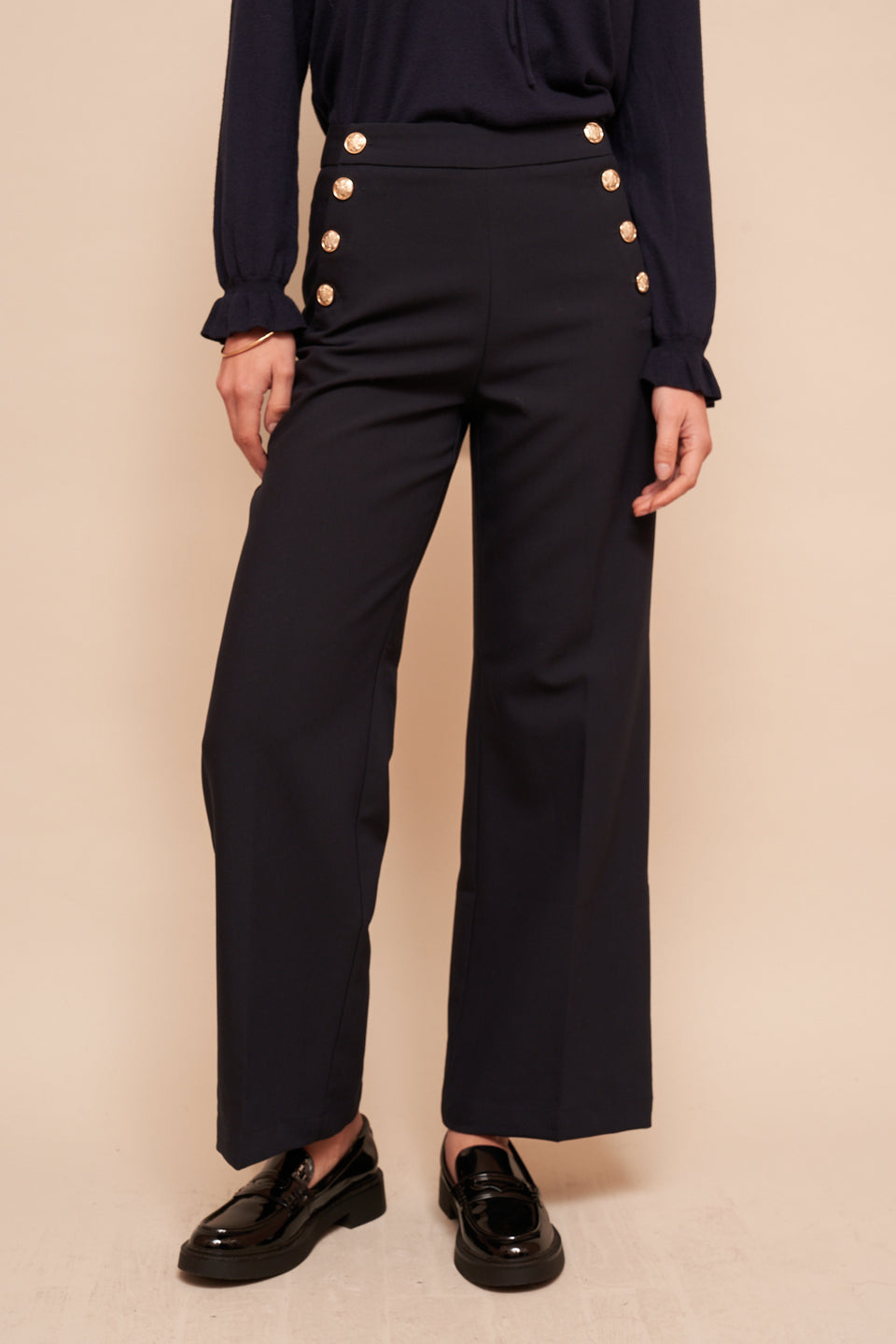 Pantalon YES 7407 Noir - Image 4