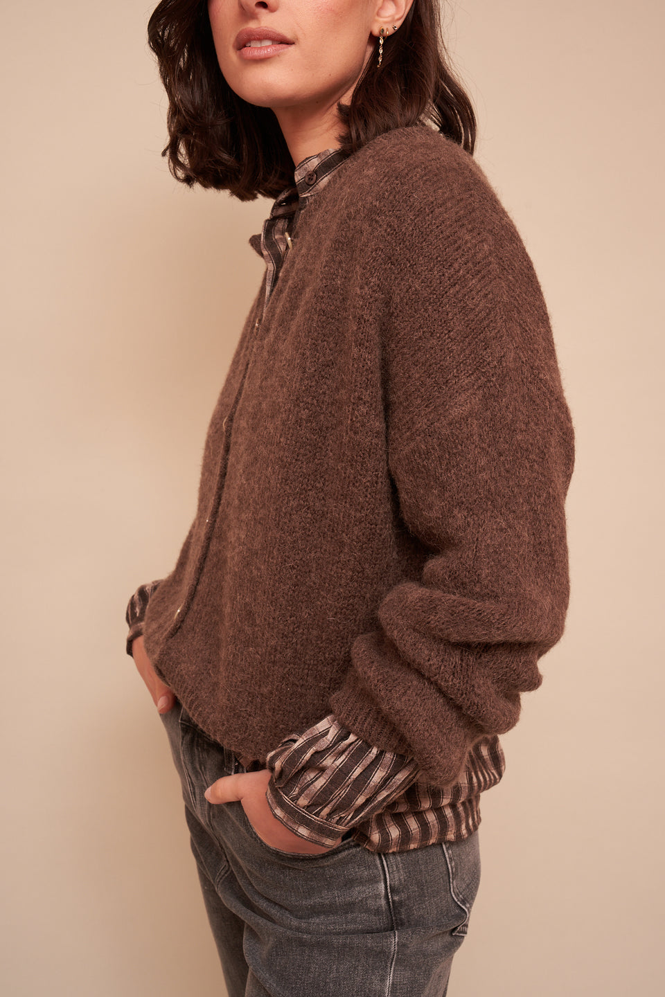 Gilet ILVA 9605 Choco - Image 6