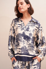 Chemise ILVA 2557 Marine