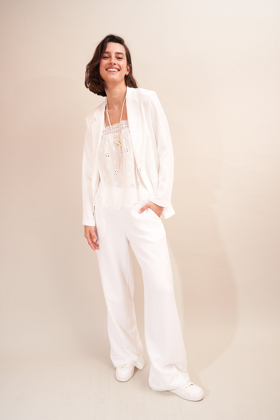 Blazer Ginette Blanc - Image 4