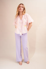 Pantalon ILVA 13018 Violet