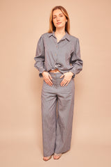 Pantalon Tomas Raye Bleu