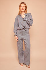 Pantalon Tomas Raye Bleu