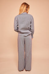 Pantalon Tomas Raye Bleu