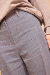 Pantalon Tomas Raye Bleu