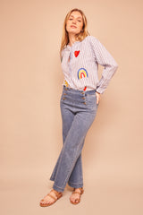 Jeans ILVA 413 Bleu