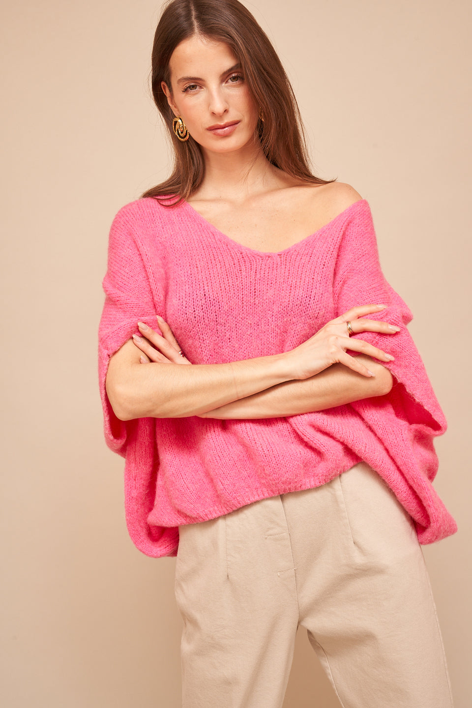 Pull ILVA 9601 Rose Bonbon - Image 2