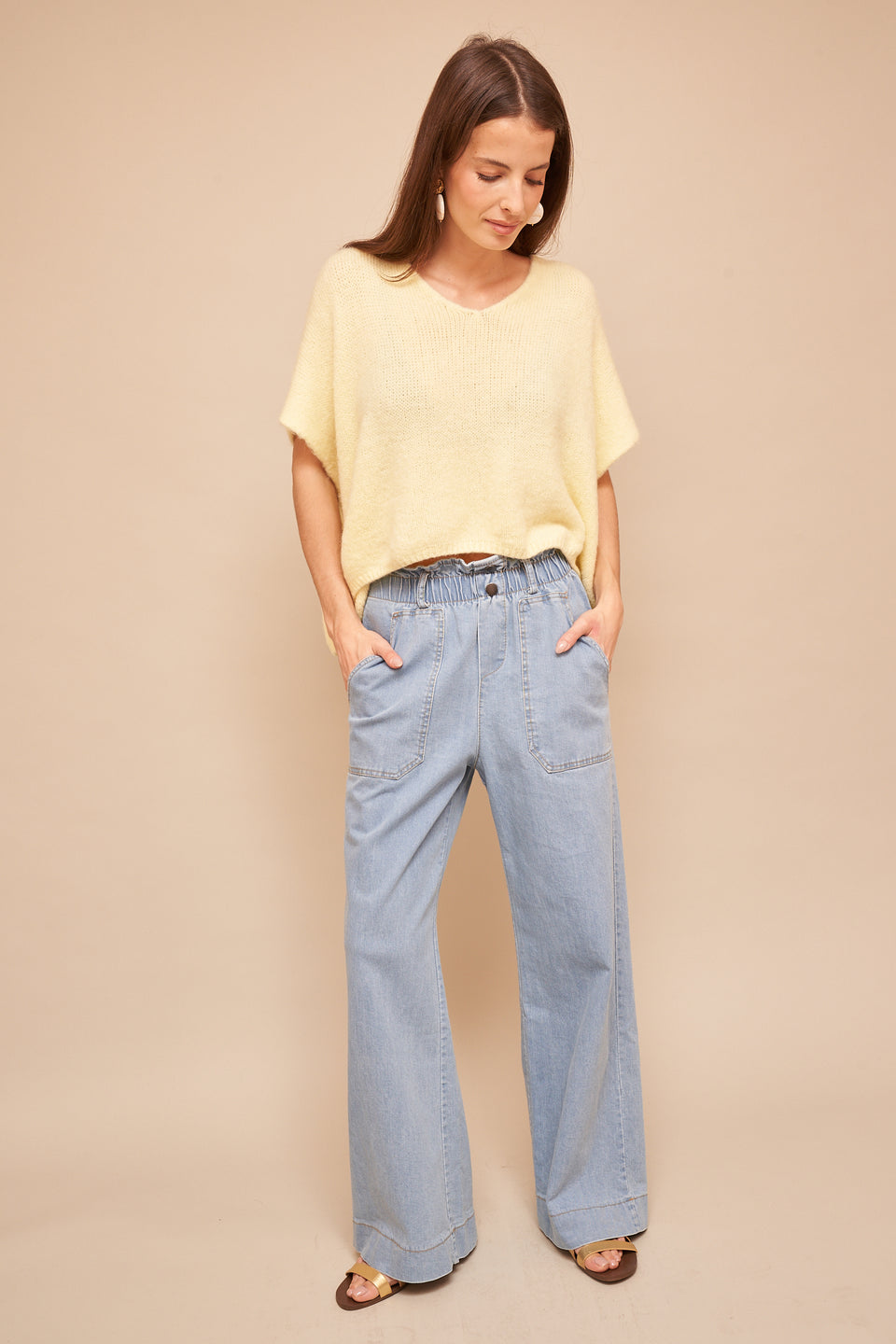 Pull ILVA 9601 Jaune - Image 5