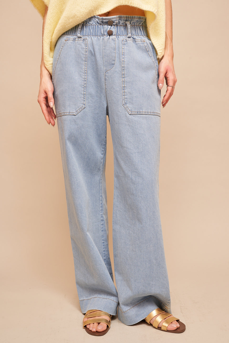 Jean ILVA 61523 Bleu Clair - Image 3