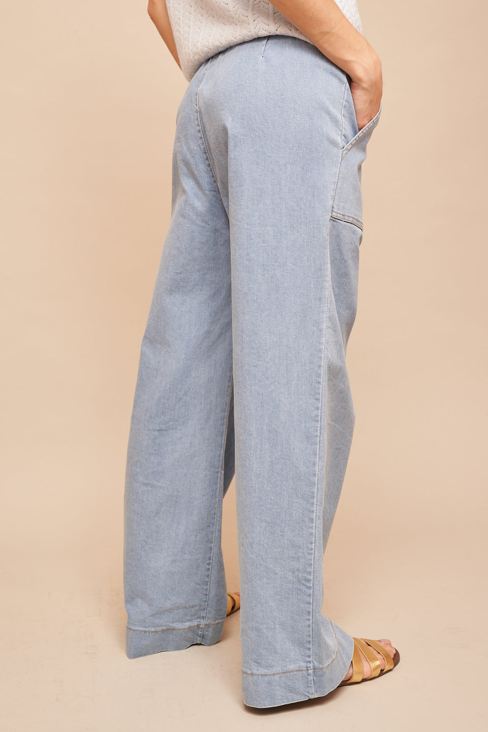 Jean ILVA 61523 Bleu Clair - Image 4