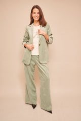 Pantalon Cate Vert d'eau