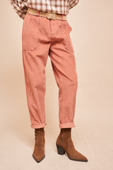 Pantalon ILVA 61103 Rose