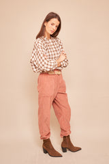 Pantalon ILVA 61103 Rose