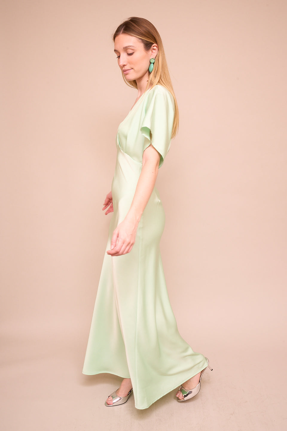 Robe Sofia vert - Image 4