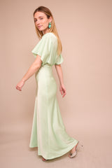 Robe Sofia vert
