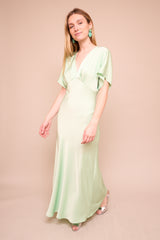 Robe Sofia vert