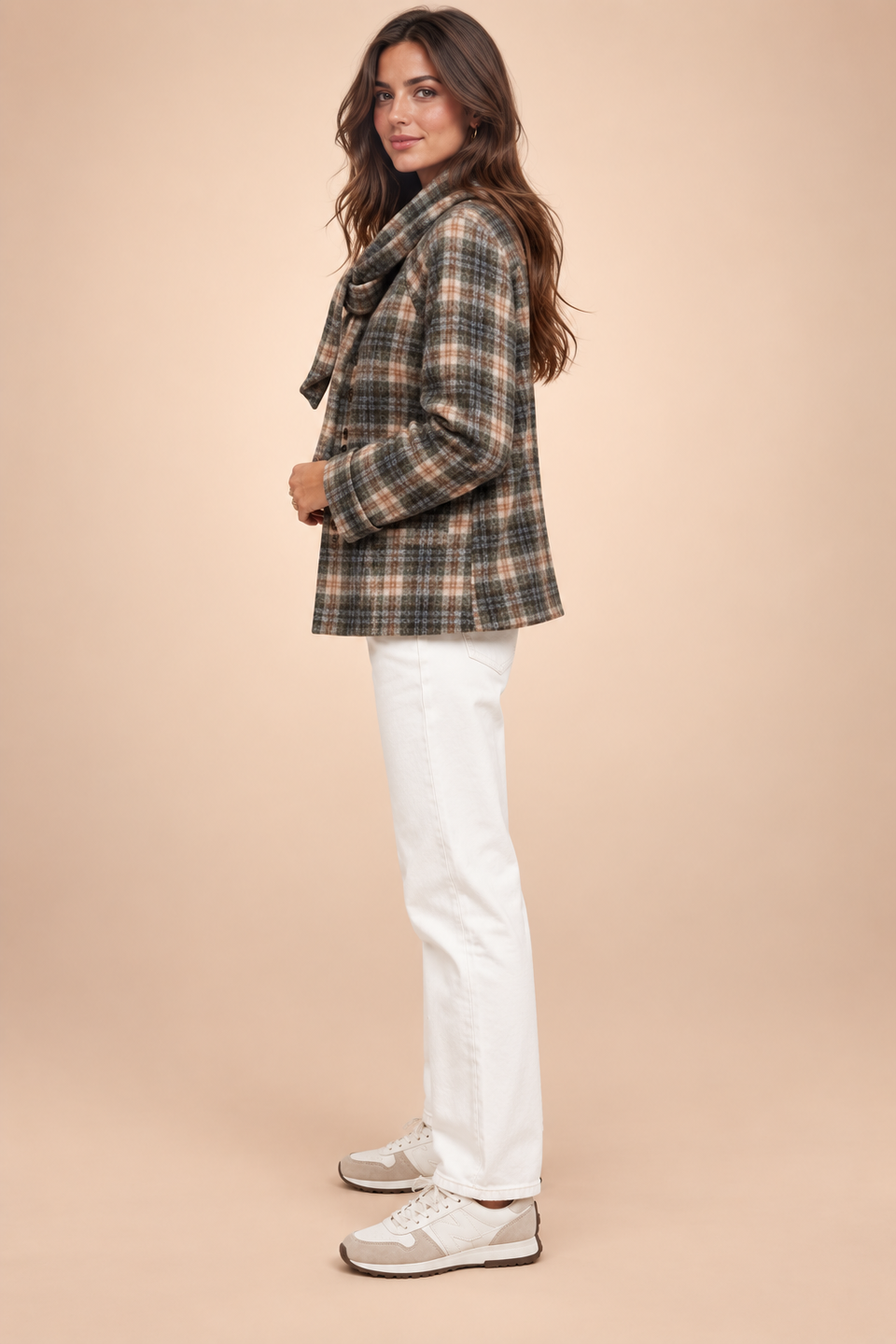 Manteau Gertrude Kaki - Image 4