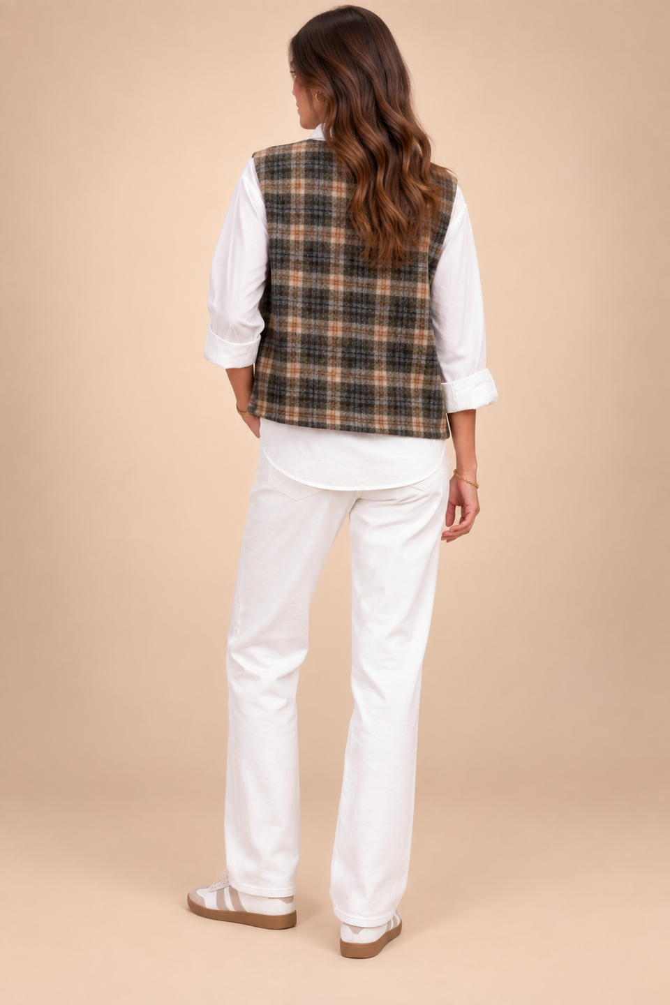 Gilet Gerty kaki - Image 5