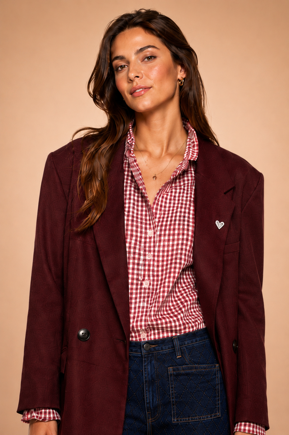 Chemise Coraline Bordeaux - Image 3