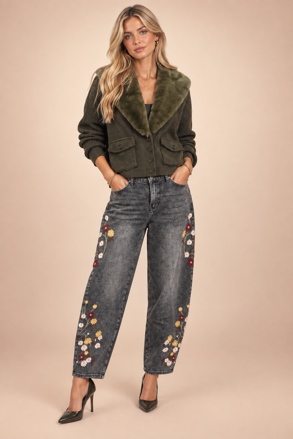 Pantalon Pibri Gris - Image 1