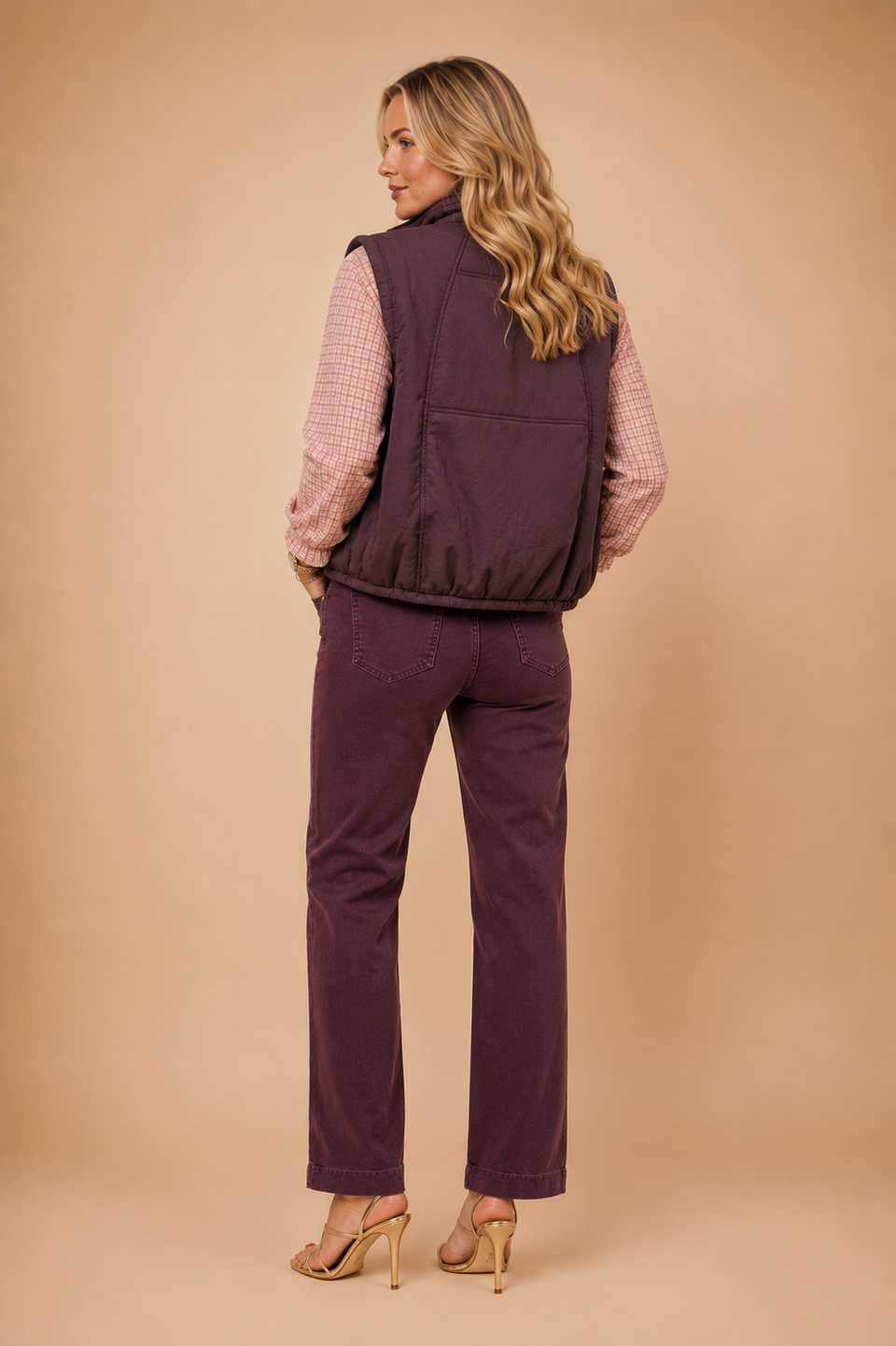 Pantalon Parmy Aubergine - Image 4