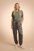Pantalon Ysiline Kaki