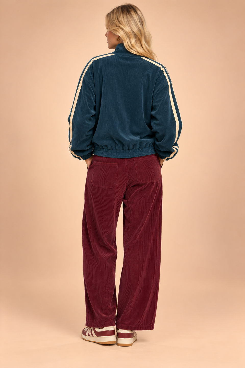 Pantalon Loka Bordeaux - Image 4