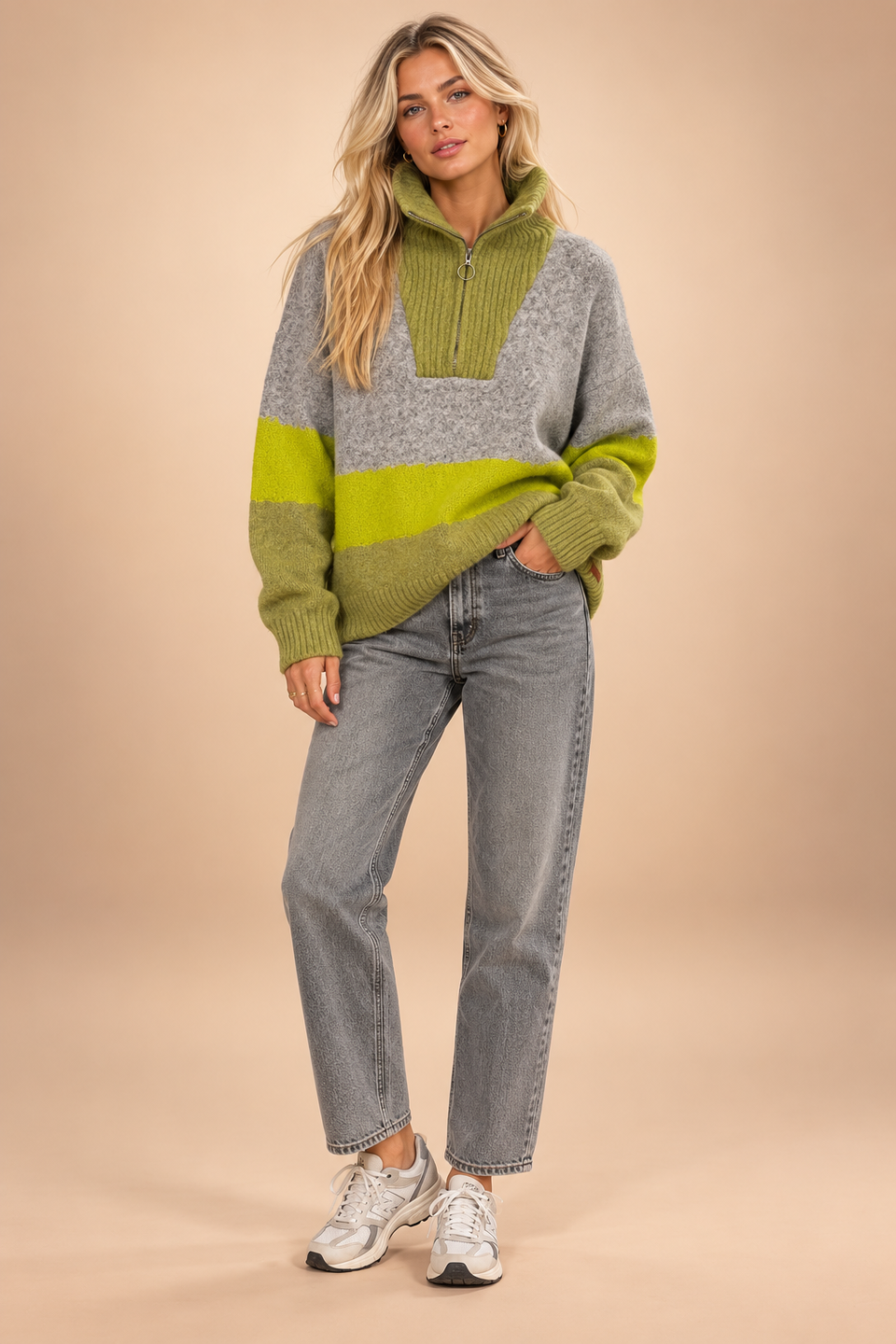 Pull Juliette Vert - Image 3