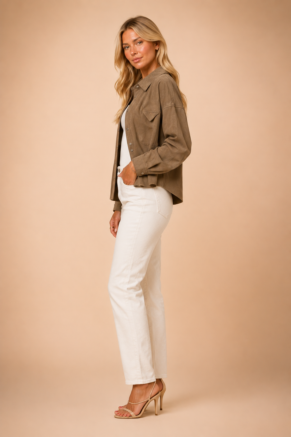 Haut Bonnie Kaki - Image 4