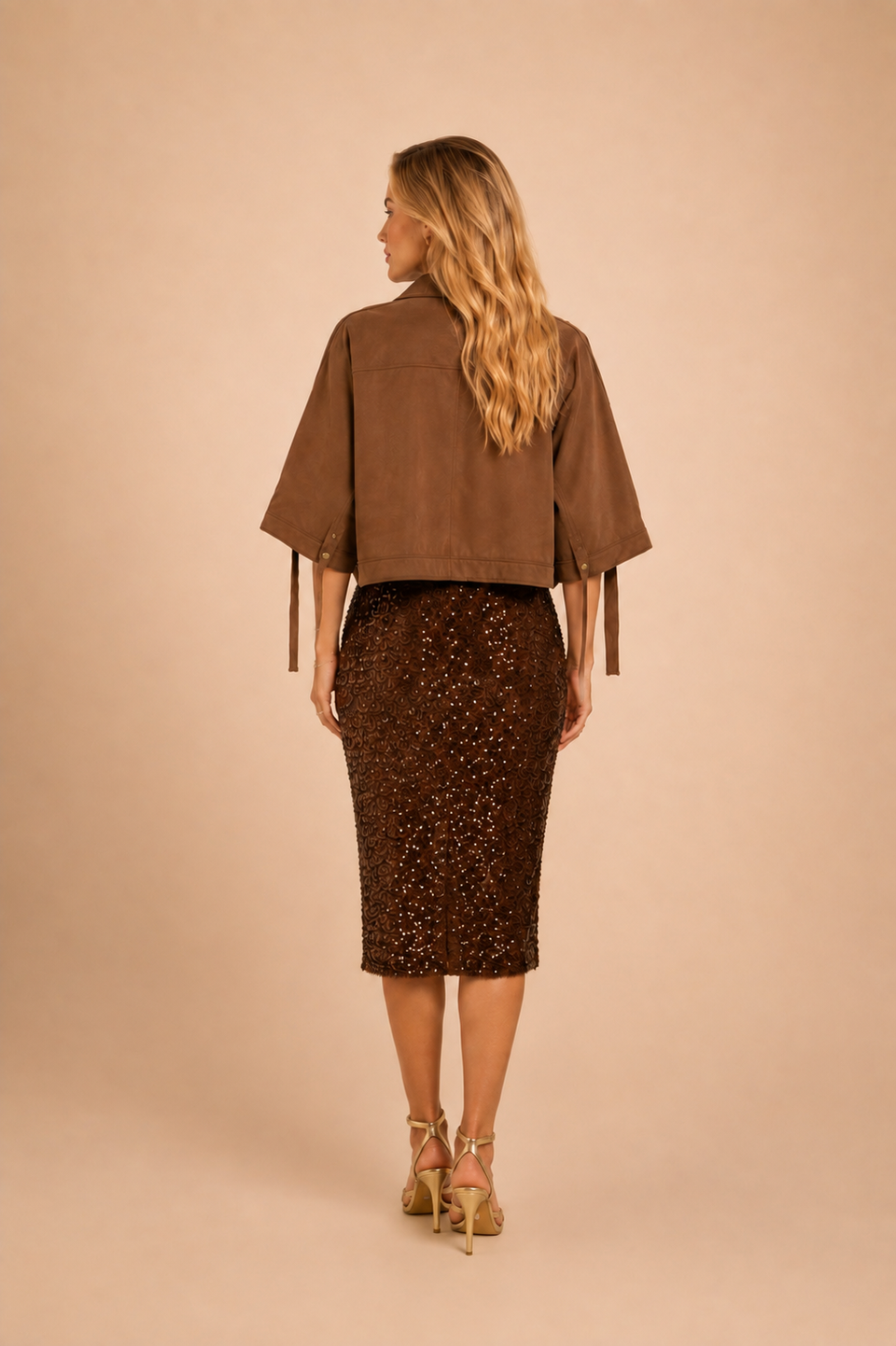 Veste Oryn Patchwork Kaki - Image 5