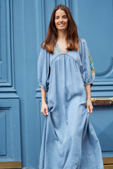Robe Salome Chambray
