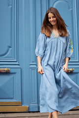 Robe Salome Chambray
