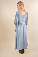 Robe Salome Chambray