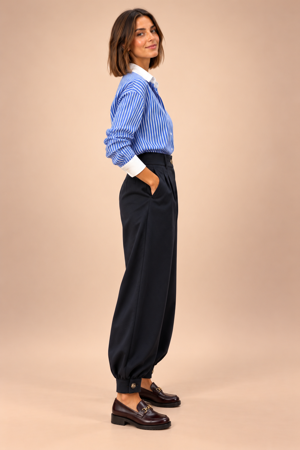 Pantalon Yes 7784 Marine - Image 4