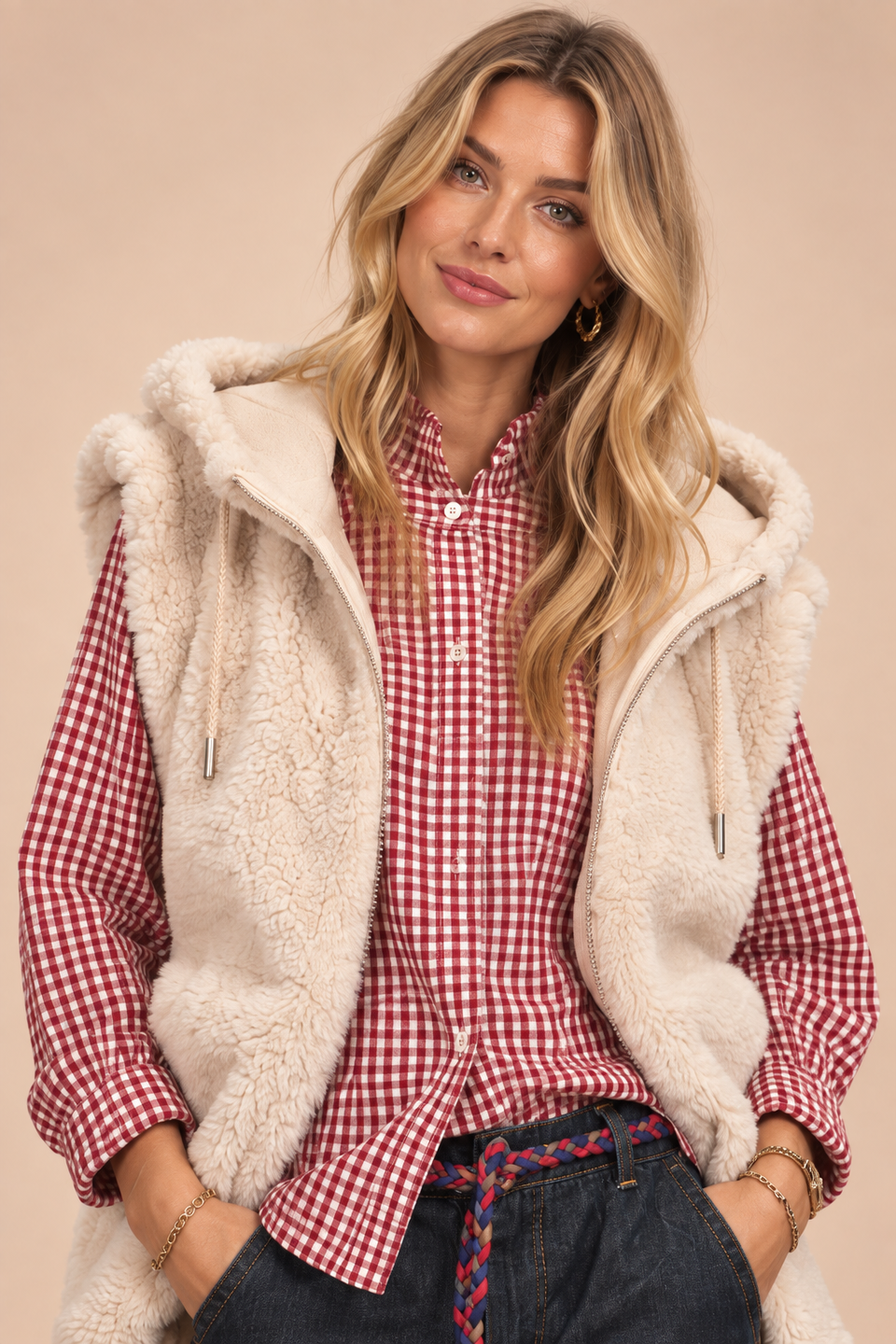 Chemise Coraline Bordeaux - Image 1
