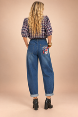 Haut Smocked Carreaux