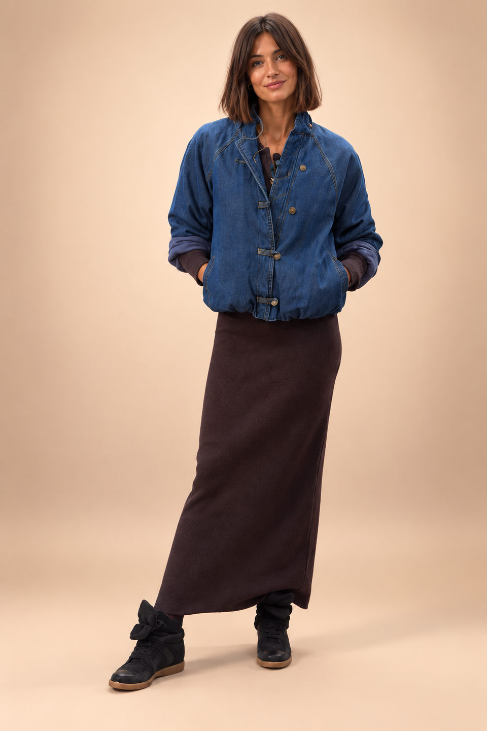 Veste Laurine Bleu - Image 3