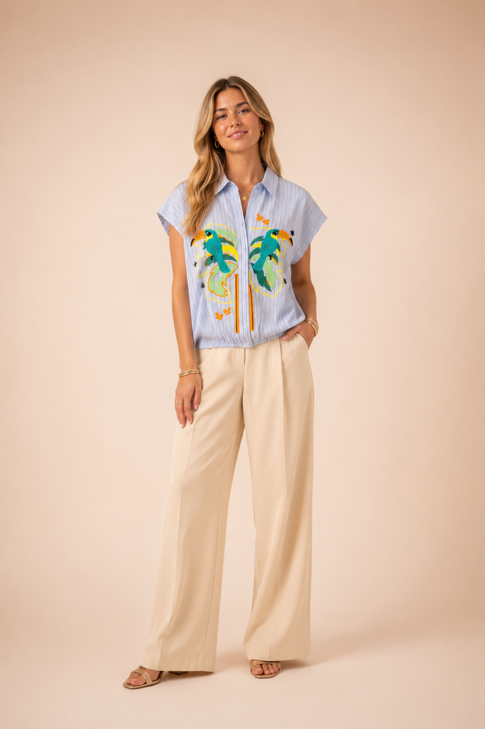 Chemise Lunaris Rayure - Image 2