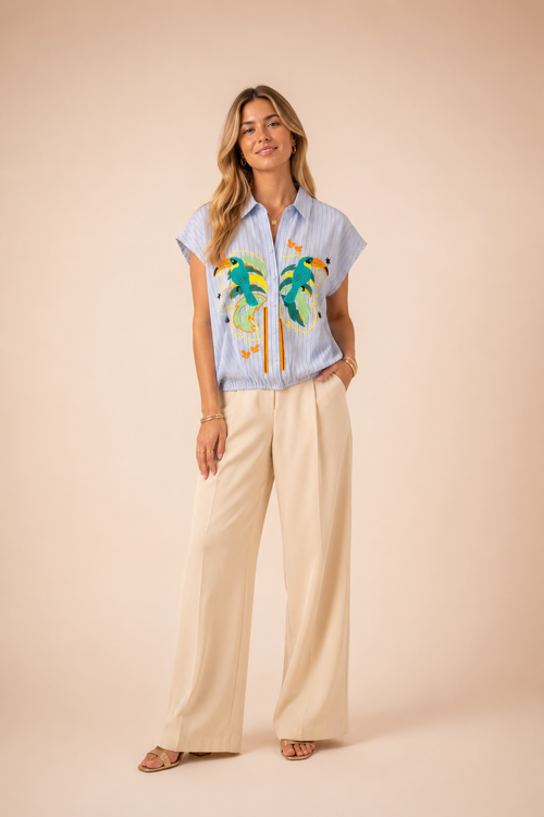 Pantalon Yes 7693 Jaune