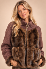 Manteau Calisto Chocolat