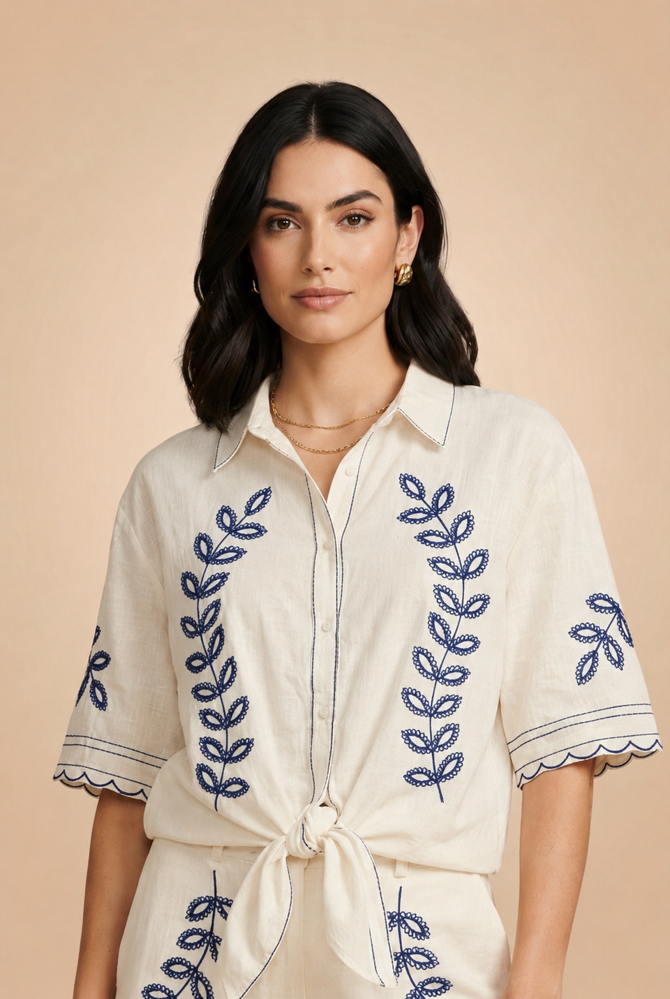 Chemise Silona Ecru - Image 4