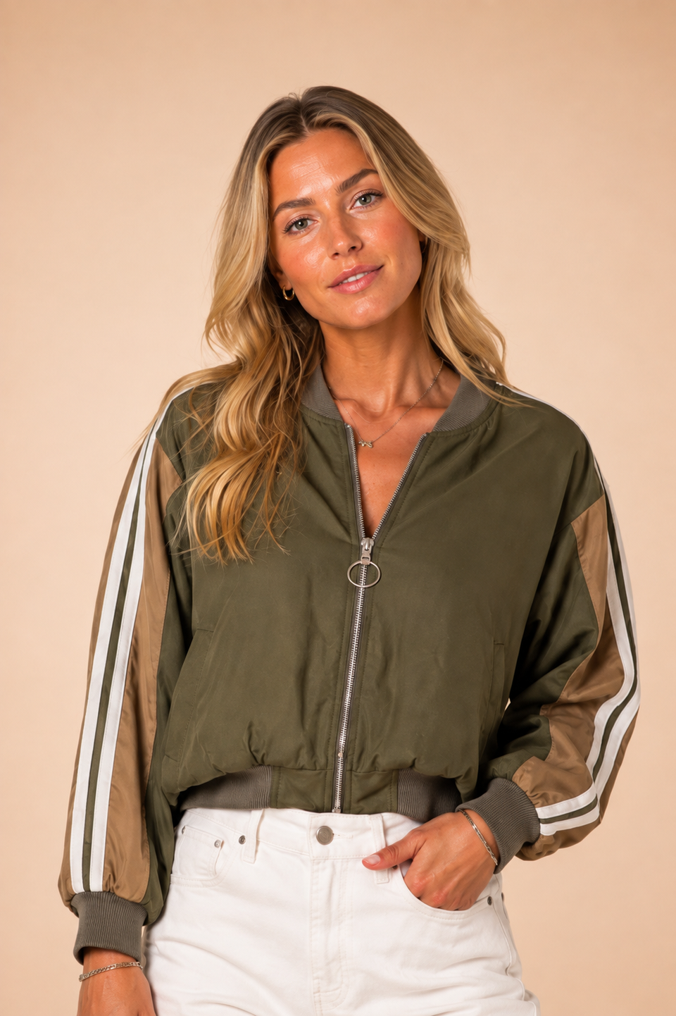 Veste Tiago Kaki - Image 1