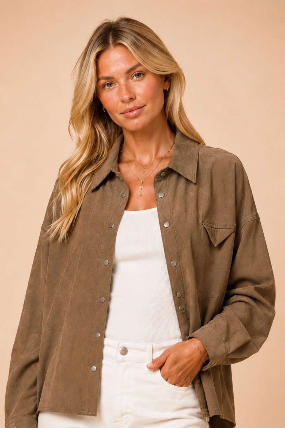 Haut Bonnie Kaki - Image 2
