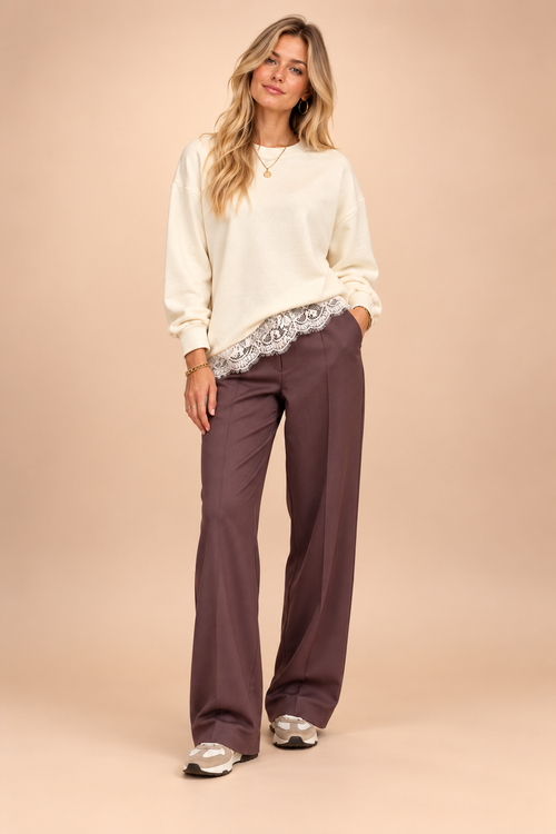 Pantalon Perliva Café
