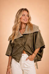 Veste Oryn Patchwork Kaki